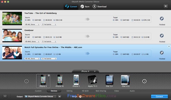 isky soft imedia converter deluxe for mac phone home